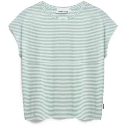Armedangels Damen Slub Jersey Stripe T-Shirt
