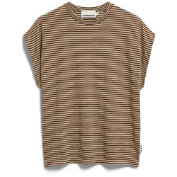 Armedangels Damen Slub Jersey Stripe T-Shirt