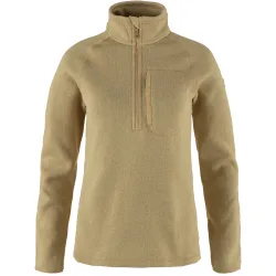 Fjällräven Damen Övik Fleece Half Zip Pullover