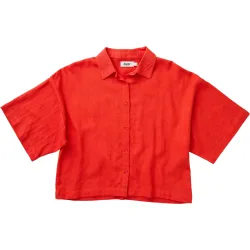 Brava Fabrics Damen Boxy Squared Bluse