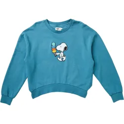 Brava Fabrics Damen Peanuts Icecream Pullover