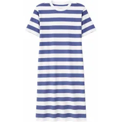 Mazine Damen Bold Striped Jersey Kleid