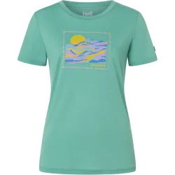 Super.Natural Damen Bergzeit Sunny Mountain T-Shirt