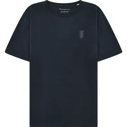 KnowledgeCotton Apparel Herren Chest Embroidery T-Shirt