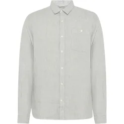 KnowledgeCotton Apparel Herren Linen Hemd