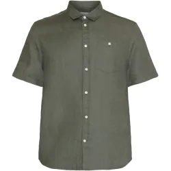 KnowledgeCotton Apparel Herren Linen Hemd