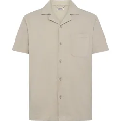 KnowledgeCotton Apparel Herren Box Fit Bouclé Hemd