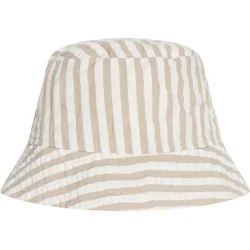 KnowledgeCotton Apparel Seersucker Stripe Bucket Hut