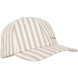 KnowledgeCotton Apparel Seersucker Striped Cap