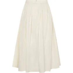 KnowledgeCotton Apparel Damen Pleated Satin Rock
