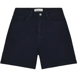 KnowledgeCotton Apparel Damen Gale Straight Mid-Rise Twill Shorts