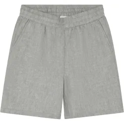 KnowledgeCotton Apparel Damen Posey Wide Mid-Rise Linen Shorts