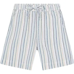 KnowledgeCotton Apparel Damen Posey Seersucker Stripe Shorts
