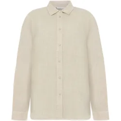 KnowledgeCotton Apparel Damen Loose Linen Bluse