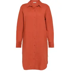 KnowledgeCotton Apparel Damen Linen Kleid