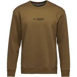 Black Diamond Herren Heritage Wordmark Pullover
