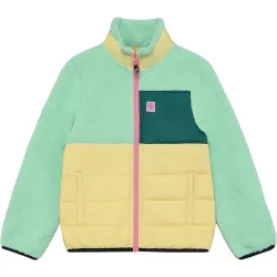 Color Kids Kinder Quilt Fleece Jacke