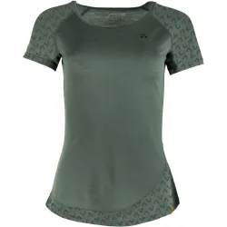 Grüezi Bag Damen Deanna Boulder WoodWool T-Shirt