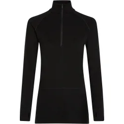 Icebreaker Damen Merino 200 ZoneKnit Half Zip Longsleeve