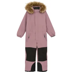 Color Kids Kinder Contrast & Fur Schneeanzug