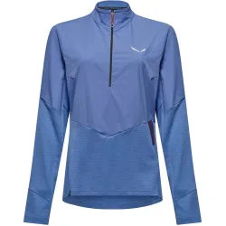 Salewa Damen Pedroc Dry Wind Half Zip Longsleeve