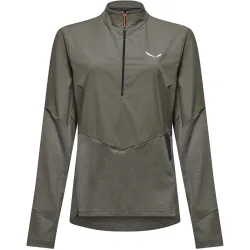 Salewa Damen Pedroc Dry Wind Half Zip Longsleeve