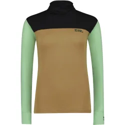 Mons Royale Damen Yotei Merino High Neck Longsleeve