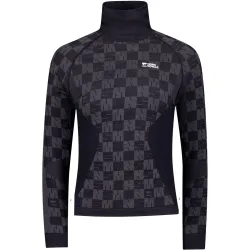 Mons Royale Damen Ascender Merino Seamless Mock Longsleeve