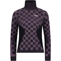 Mons Royale Damen Ascender Merino Seamless Mock Longsleeve