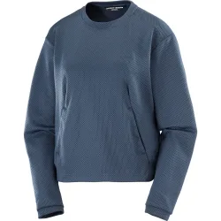 Salomon Damen Motomesh Crewneck Pullover