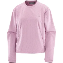 Salomon Damen Motomesh Crewneck Pullover