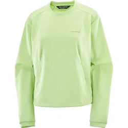 Salomon Damen Motomesh Crewneck Pullover