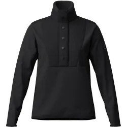 Löffler Damen Half-Snap Fleece Pullover