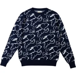 Brava Fabrics Herren Peanuts Jacquard Pullover