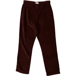 Brava Fabrics Herren Corduroy Pleated Chino Hose