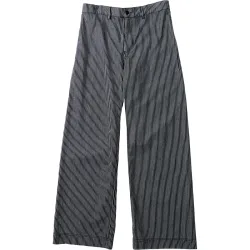 Brava Fabrics Damen Denim Stripes Straight Leg Hose