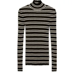 Armedangels Damen Alaania Chiffron Str Pullover