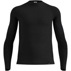 Odlo Herren Seamless Performance Wool Crew Longsleeve