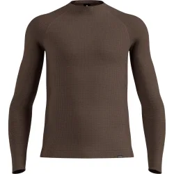 Odlo Herren Seamless Performance Wool Crew Longsleeve