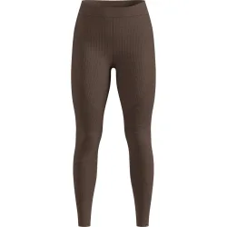 Odlo Seamless Performance Wool Base Layer Tights für Damen - Wandern, Skilanglauf - braun, XS