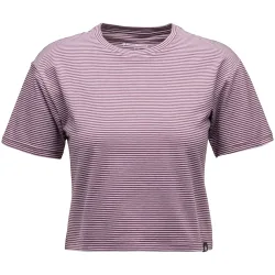 Black Diamond Damen Stripe Crop T-Shirt