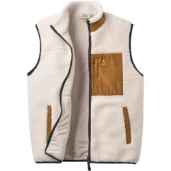 Passenger Herren Trekker Deep Pile Sherpa Weste