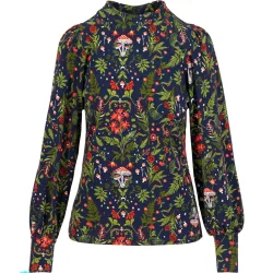 Blutsgeschwister Damen Whimsical Delight Bluse