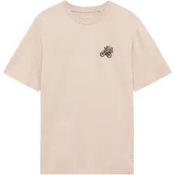KnowledgeCotton Apparel Herren Chest Embroidery T-Shirt