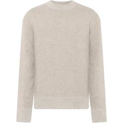 KnowledgeCotton Apparel Herren Lambswool Jacquard Pullover