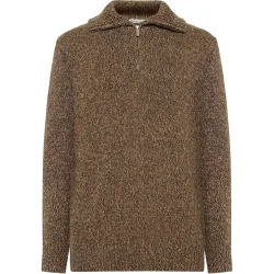 KnowledgeCotton Apparel Herren Quater Zip Pullover