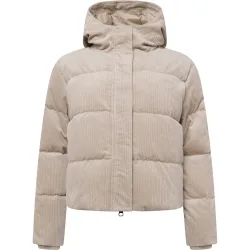 KnowledgeCotton Apparel Damen Corduroy Puffer Jacke