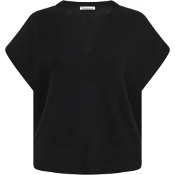 KnowledgeCotton Apparel Damen Lambswool Knit Vest Pullover