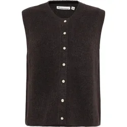 KnowledgeCotton Apparel Damen Soufflé Yarn Weste
