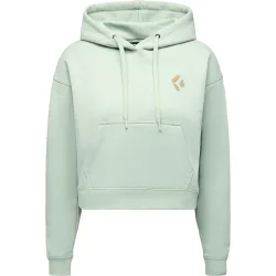 Black Diamond Damen Pine Diamond PO Cropped Hoodie